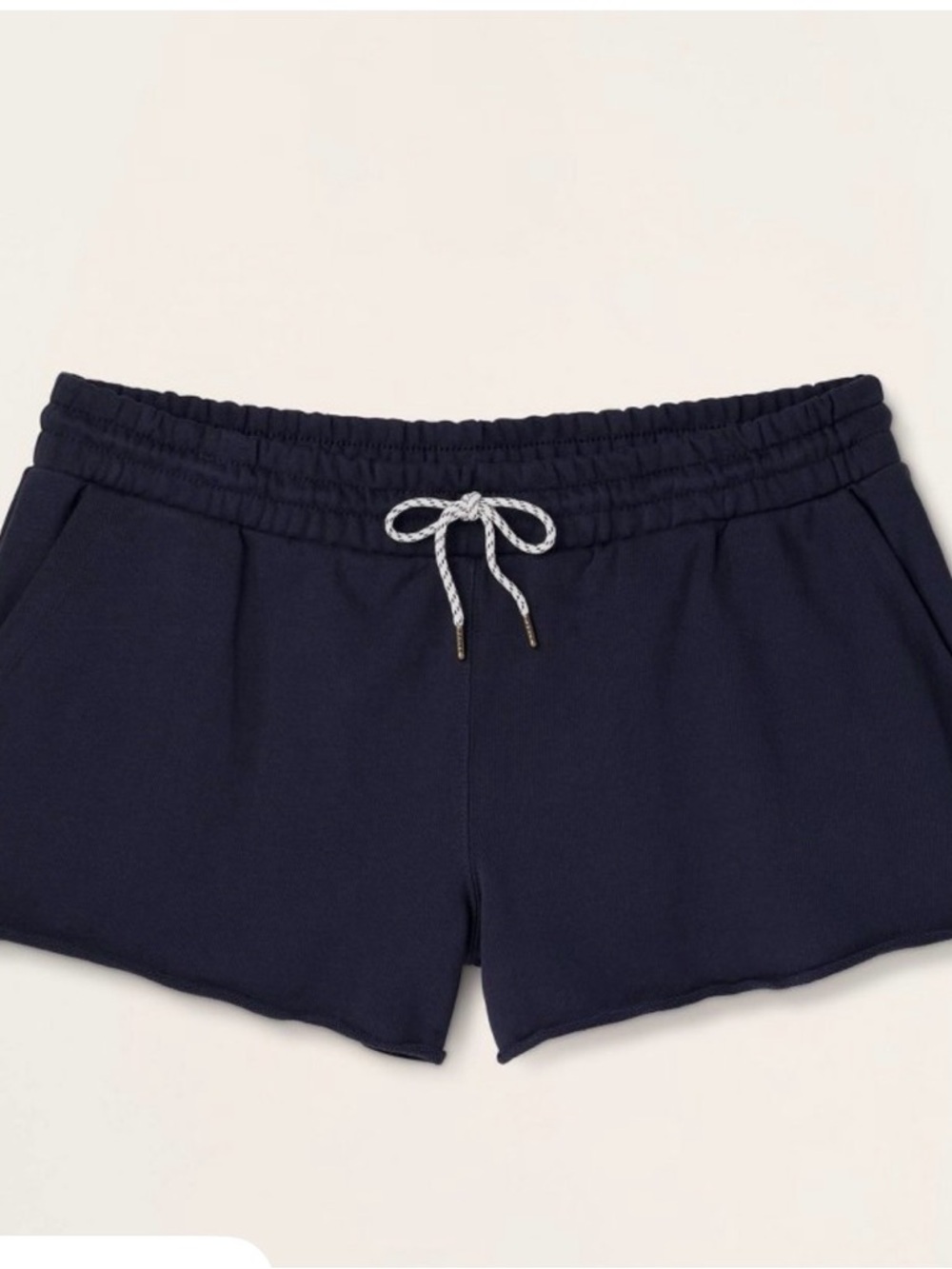 Women's Mid-Rise Pull-On Sweatshorts - Parke x Target navy S
